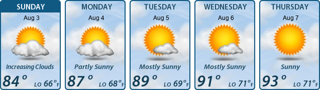 5-Day Forecast