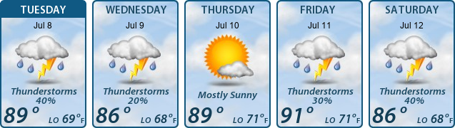 5-Day Forecast