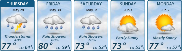 5-Day Forecast